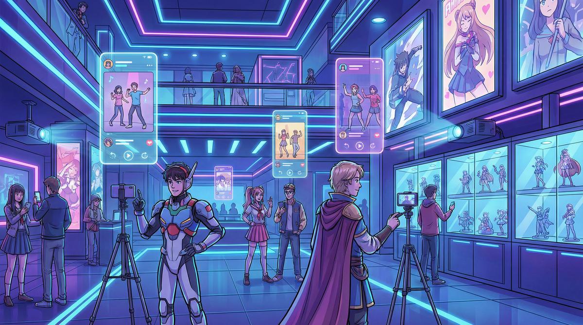 人兽二次元cosplay短视频